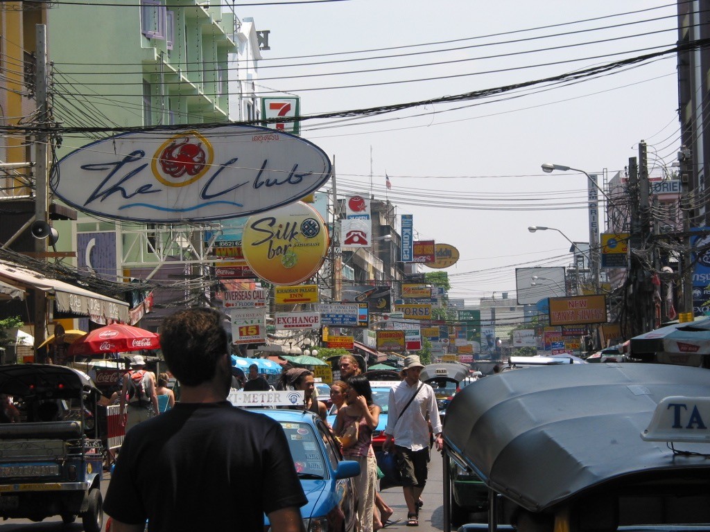 Das erste Mal Thailand Kao San Road Bangkok