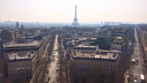 Ausblick vom Arc de Triomphe Triumphbogen