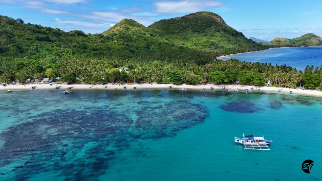 Inselwelt Coron Kalibaubangan Island