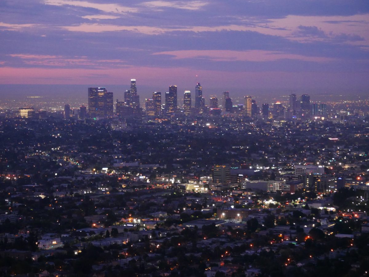 Skyline downtown Los Angeles
